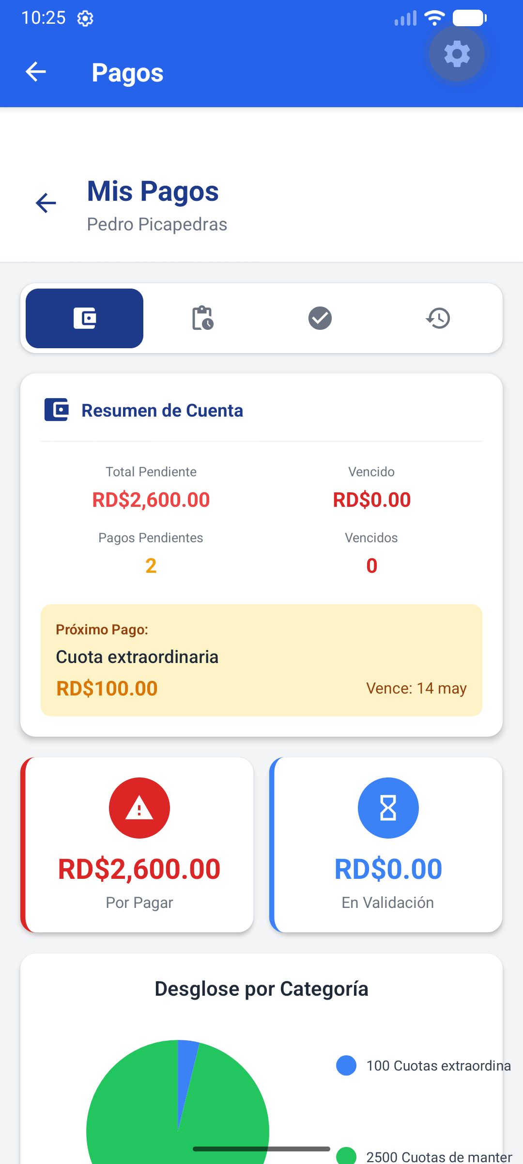 Solicitudes de Servicio